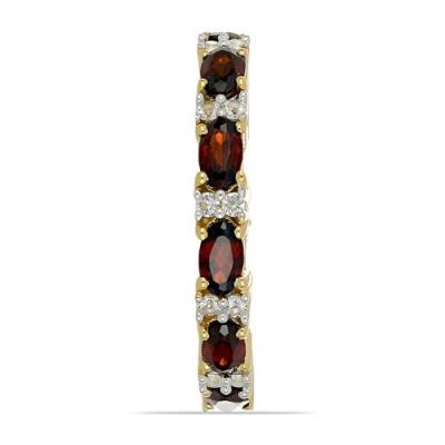 BUY NATURAL GARNET GEMSTONE RING IN  925 STERLING SILVER